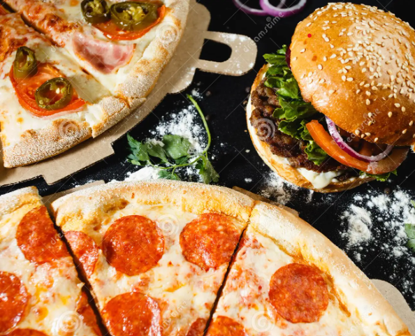 Burgers & Pizza